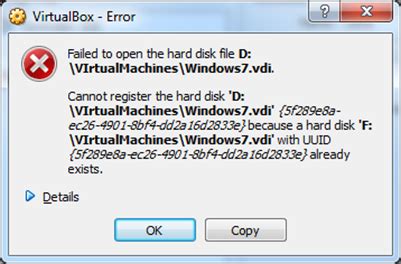 e_invalidarg|FIX: VirtualBox Failed to open Hard Disk file. Cannot .